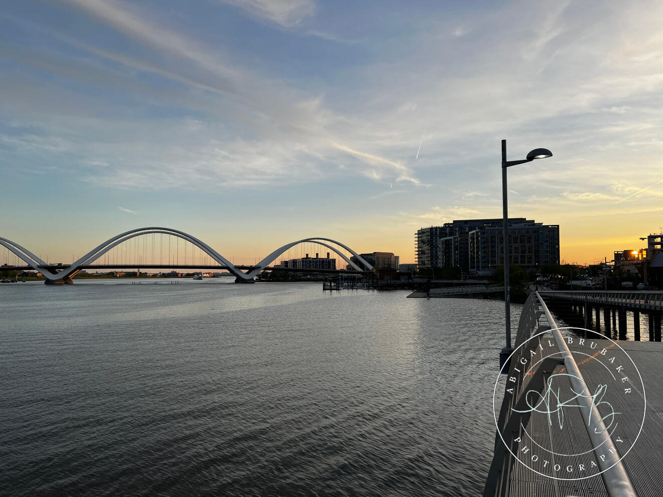 Anacostia River At Sunset