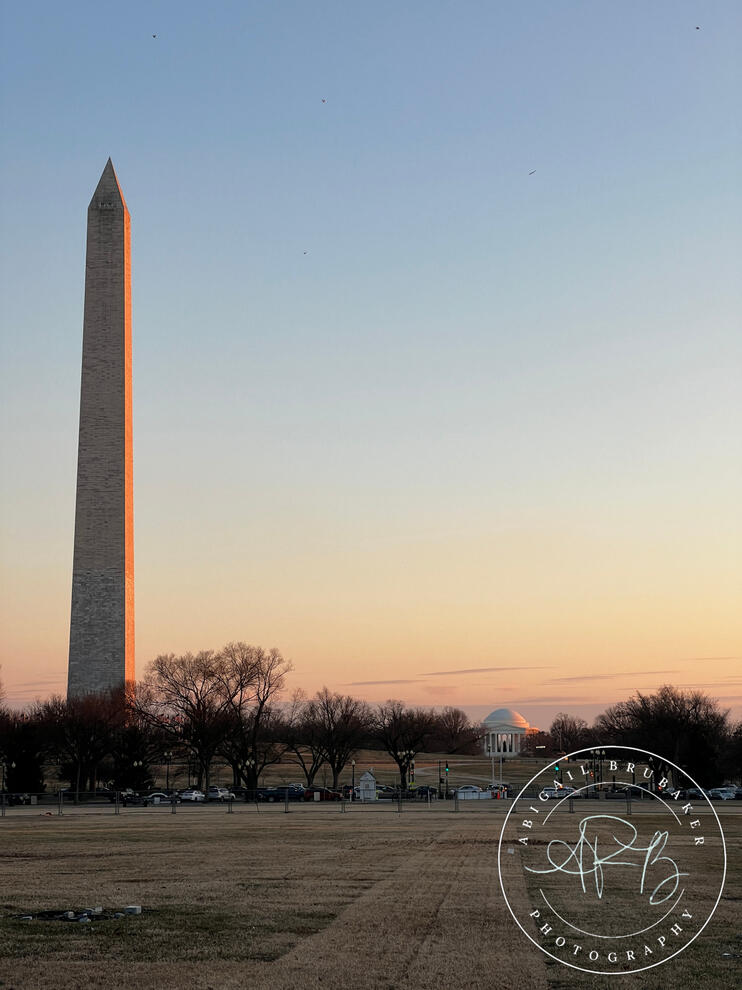 View From The Eclipse At Dusk