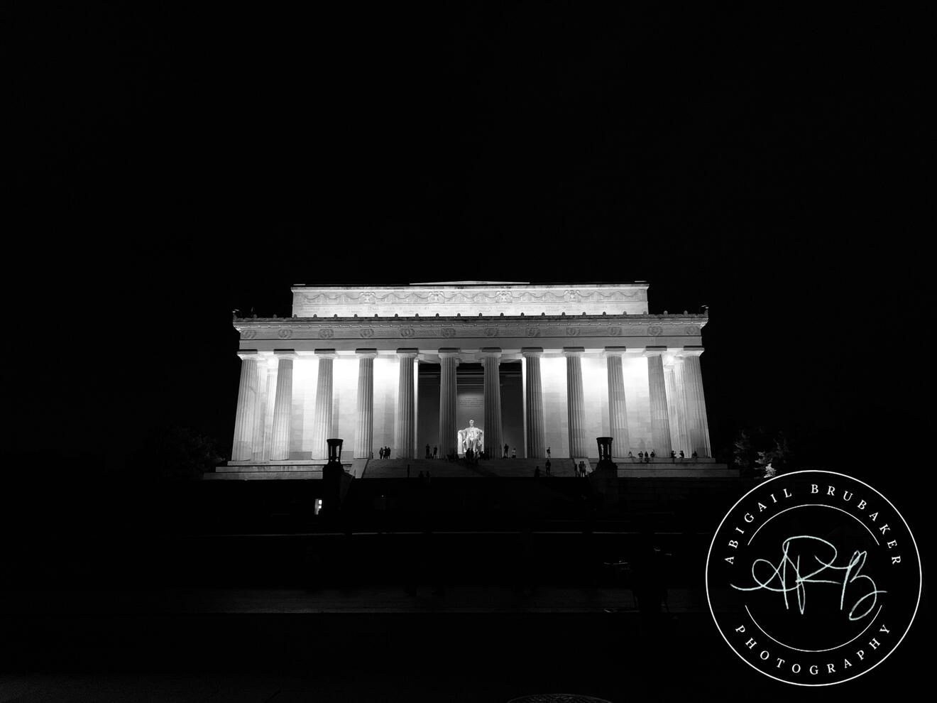 Lincoln Memorial At Night
