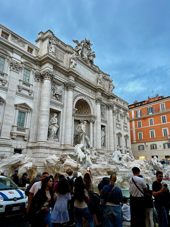 The Trevi Fountain