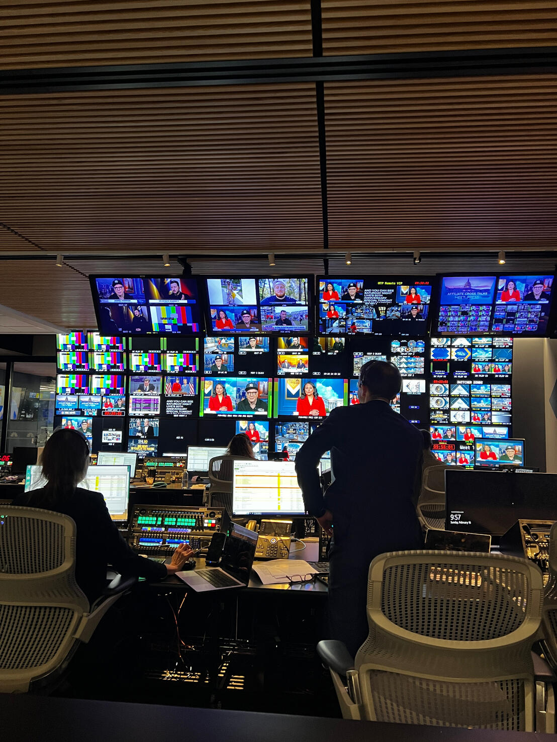 Meet The Press Control Room