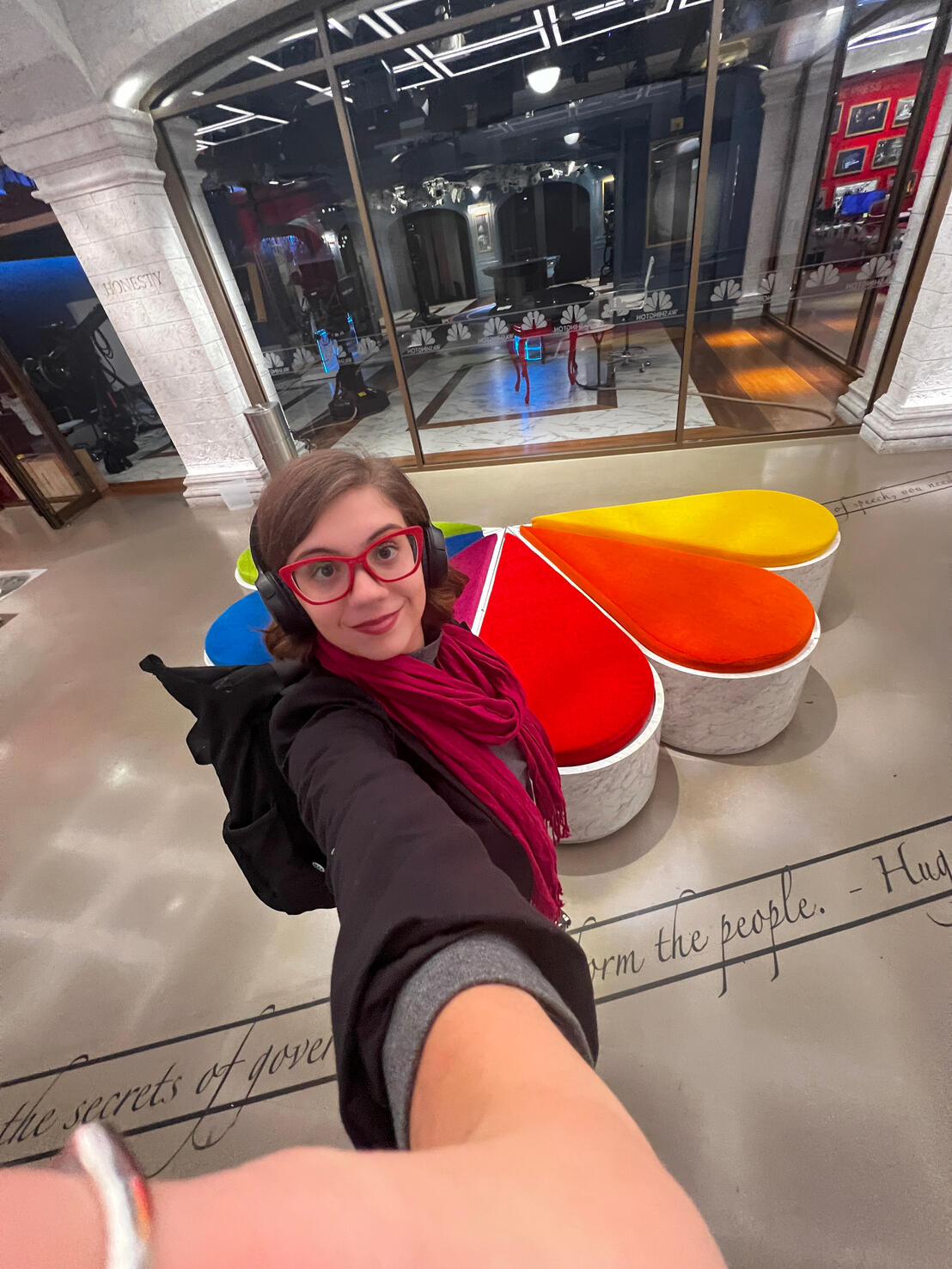 With The Famous Peacock