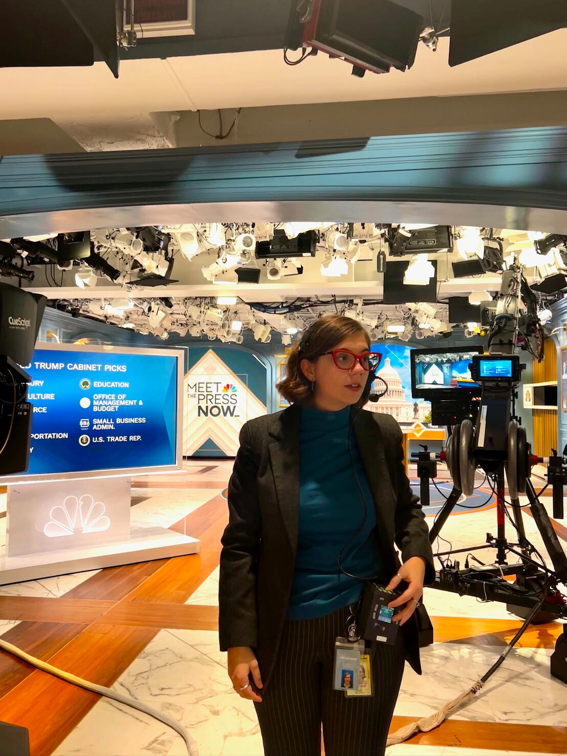 In The Studio with Meet The Press Now