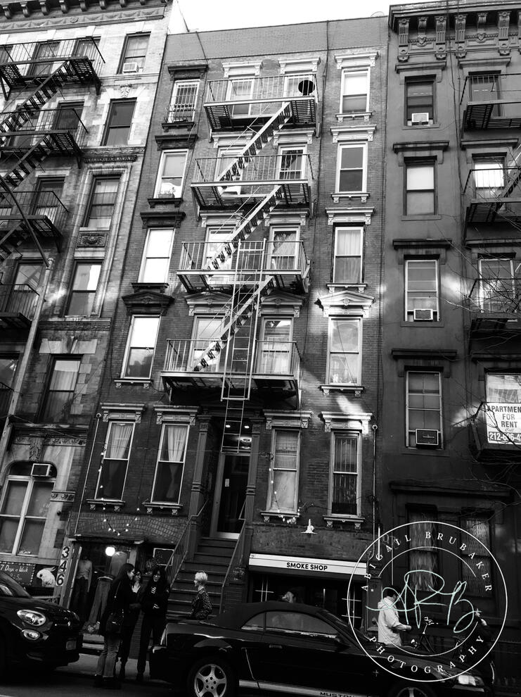 Fire Escapes In The East Village