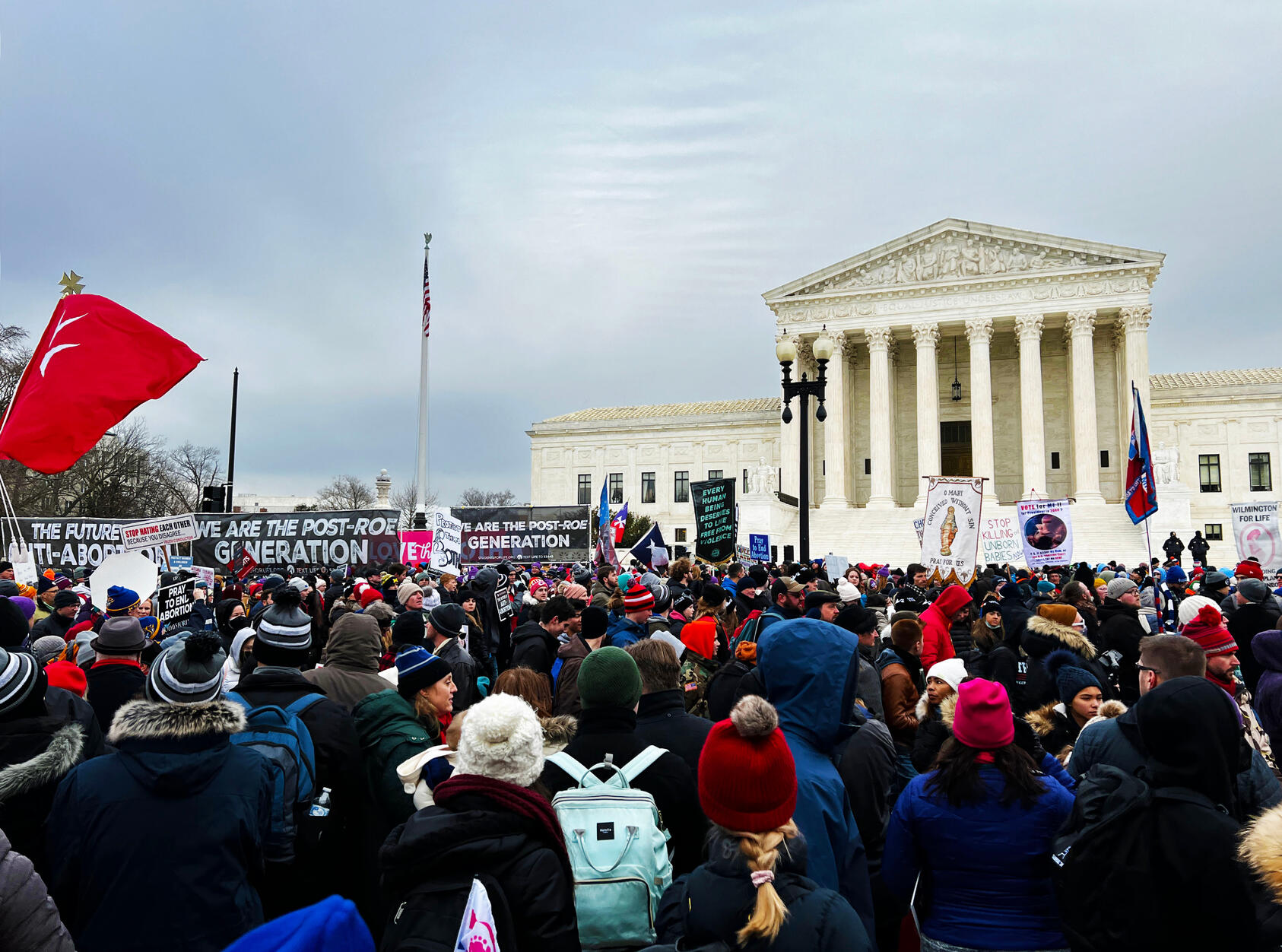 Crown In Front Of The Court